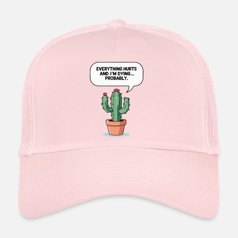 Sarcastic Cactus Trucker Cap