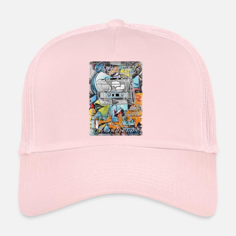Retro Design mit Kassette Limited Edition 1985 Trucker Cap