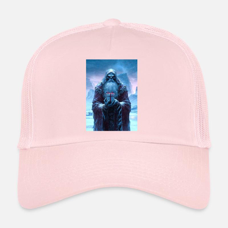 Scary Saint with Gift Trucker Cap