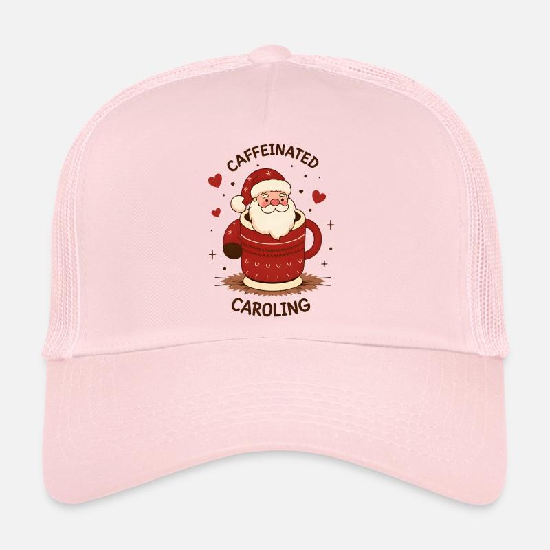 Café sucré buvant le Père Noël Casquette trucker 