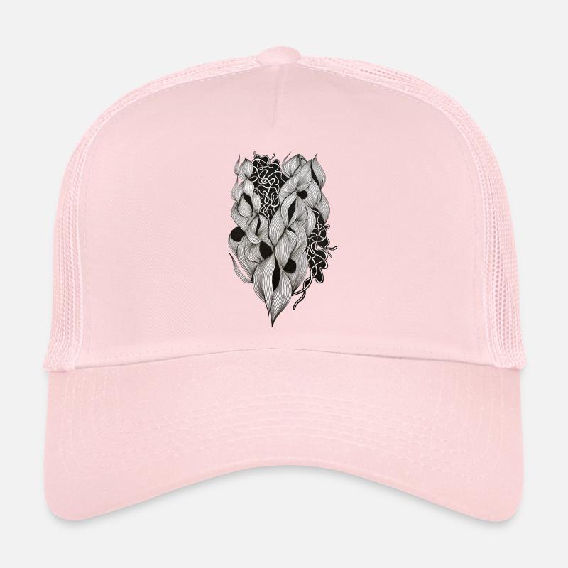 Plexus cardiaque entrelacé Casquette trucker 