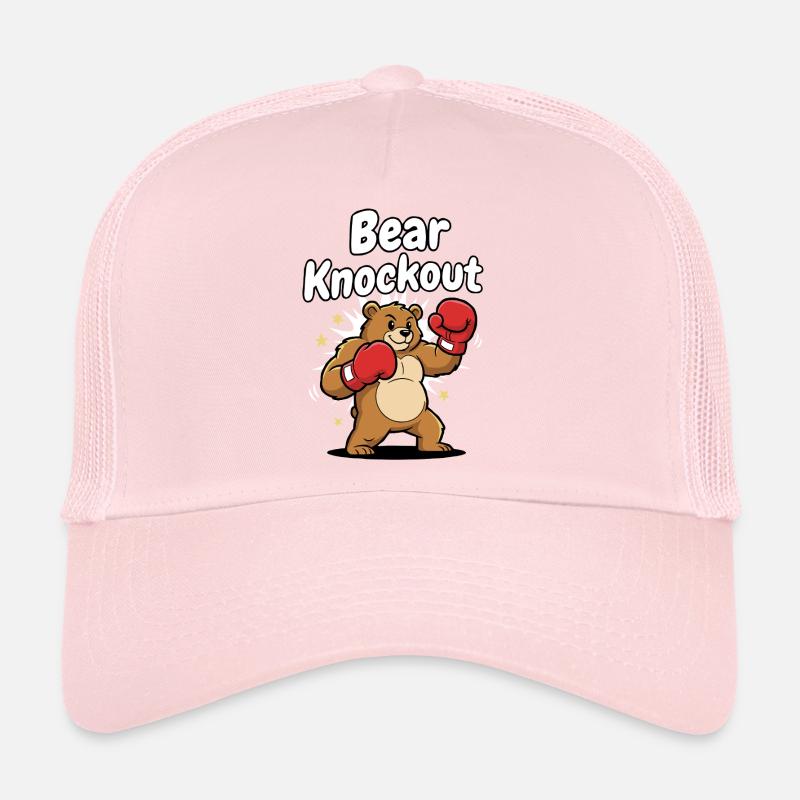 Boxing Bear Knockout Trucker Cap