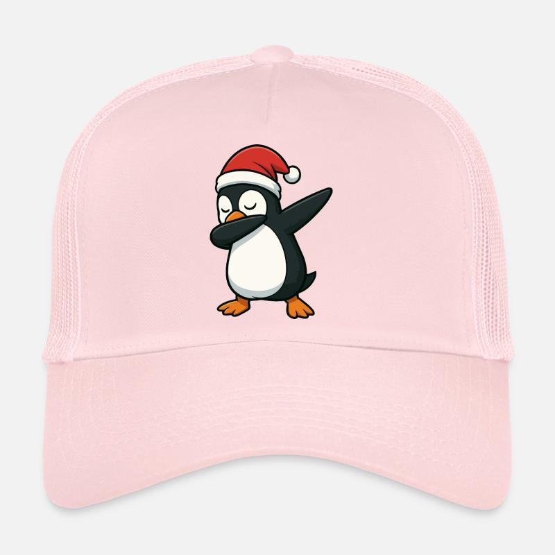 Pingouin Santa Dab Casquette trucker 