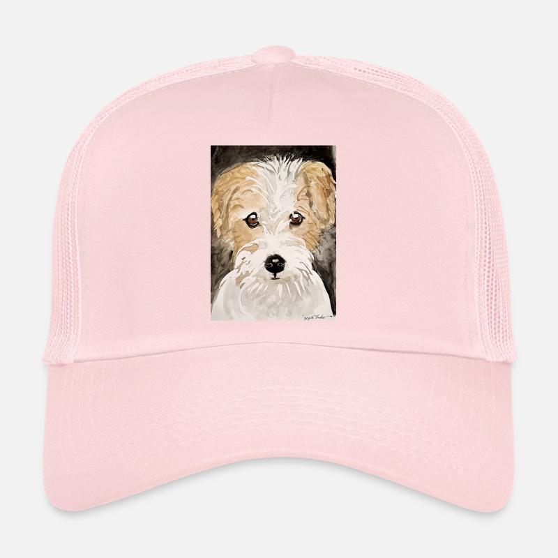 Terrier Welpe,  Trucker Cap