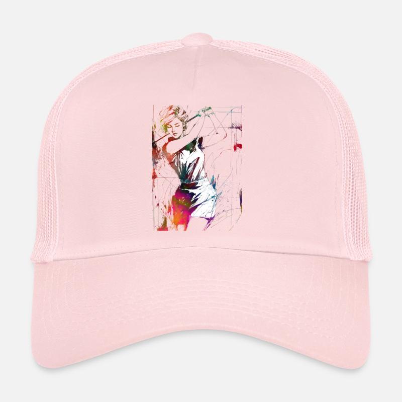 Golf player #golf Trucker Cap
