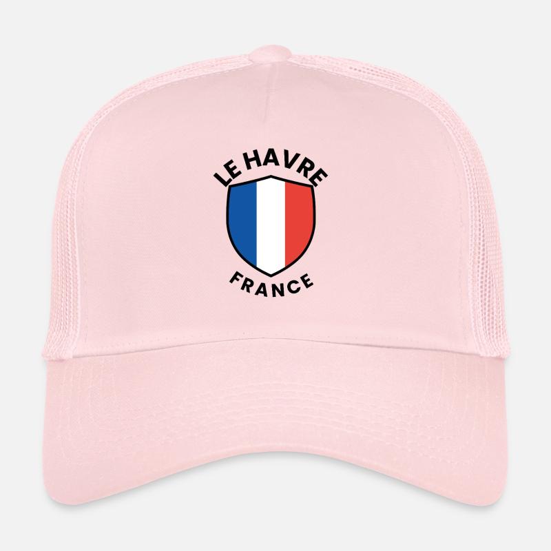Drapeau français avec bleu et blanc rouge Casquette trucker 