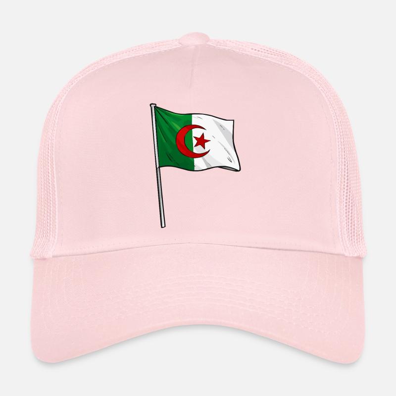 Drapeau algérien Casquette trucker 