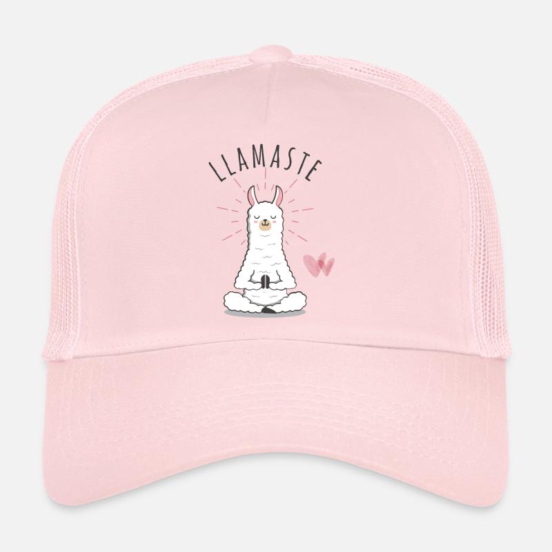 Lama de méditation Llamaste Casquette trucker 