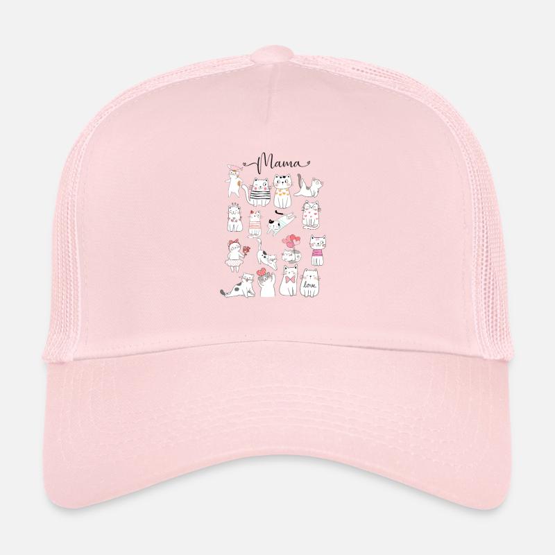 Cat lovers - Trucker Cap - Hellrosa