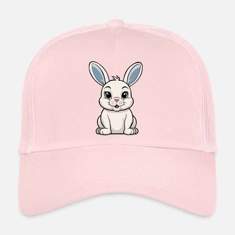 Lapin blanc Casquette trucker 
