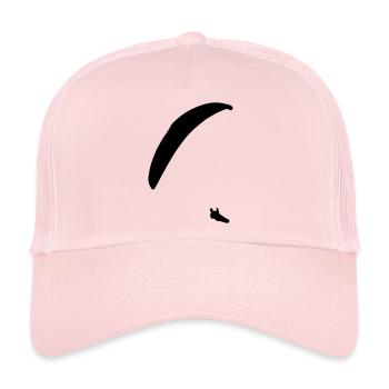 gleitschirm klein - Trucker Cap - Hellrosa - Vorne