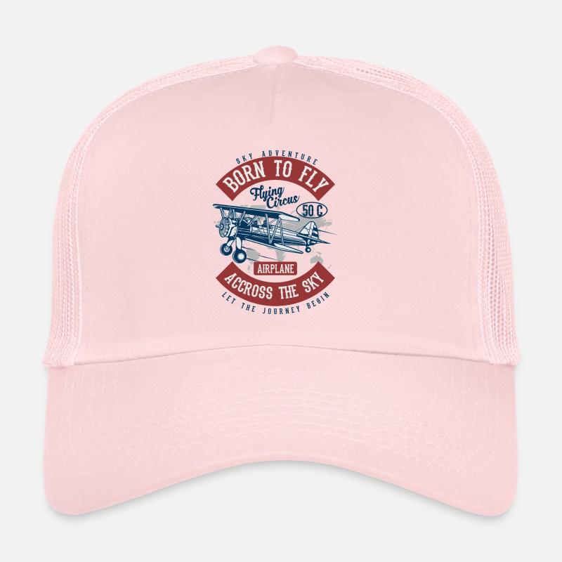 pilote d'avion de vol avion de chasse de Noël Casquette trucker 