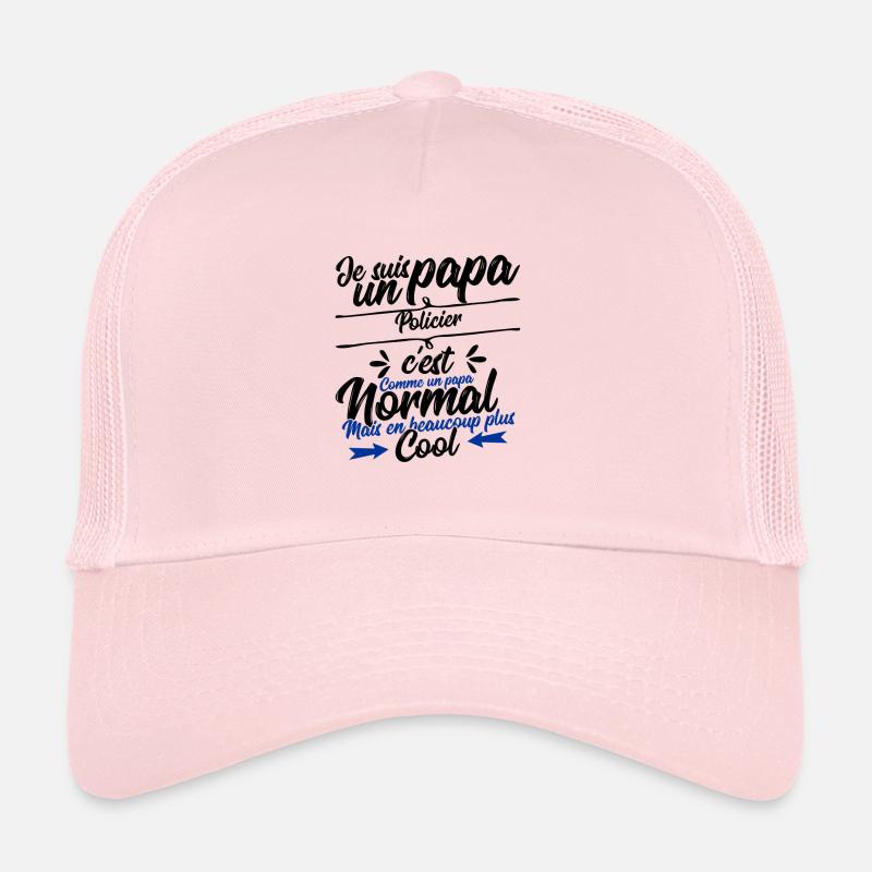 dad Police gift Trucker Cap