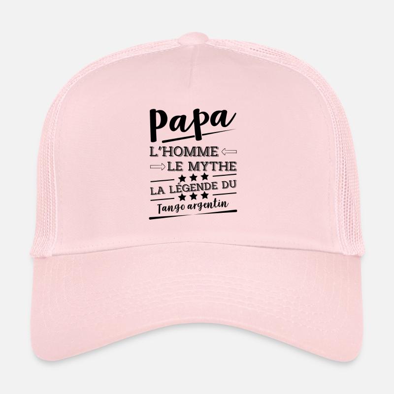 Papa la légende Tango argentin cadeau Casquette trucker 