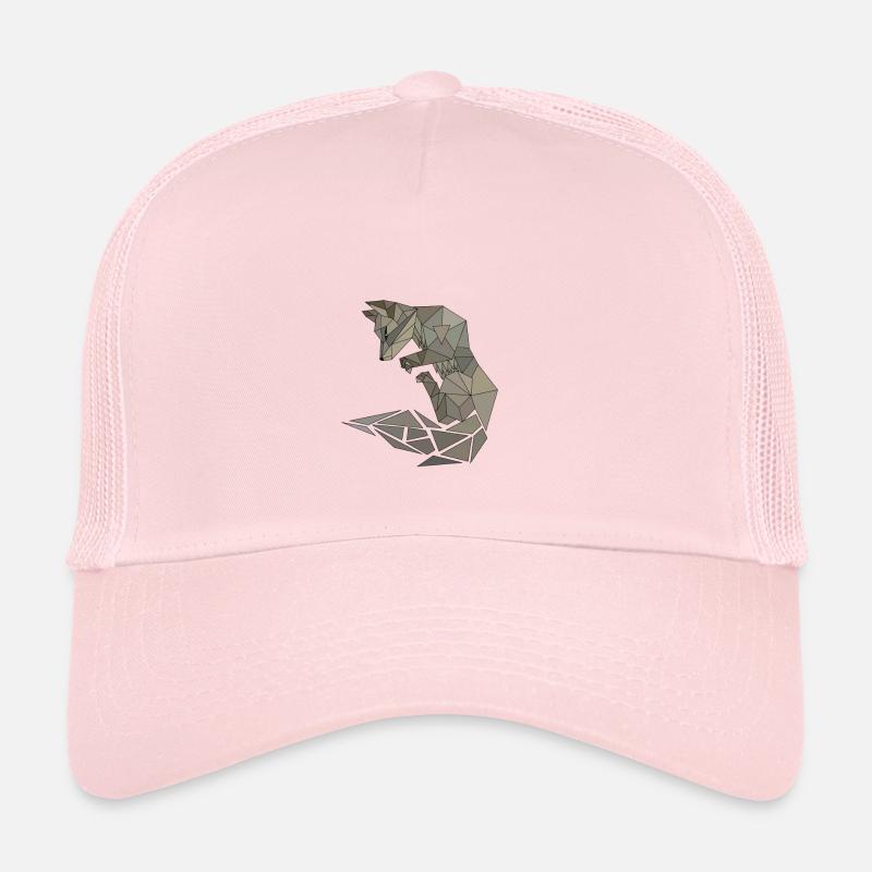 Geo-fox - Casquette trucker  - rose pâle