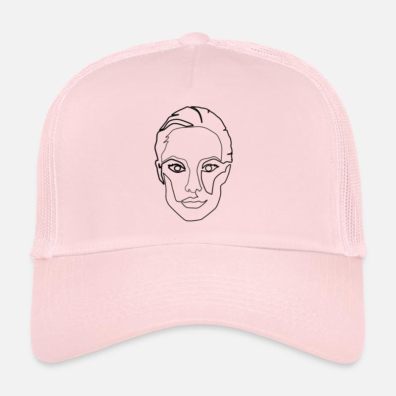 JOSZ DESIGN Face 2 Trucker Cap