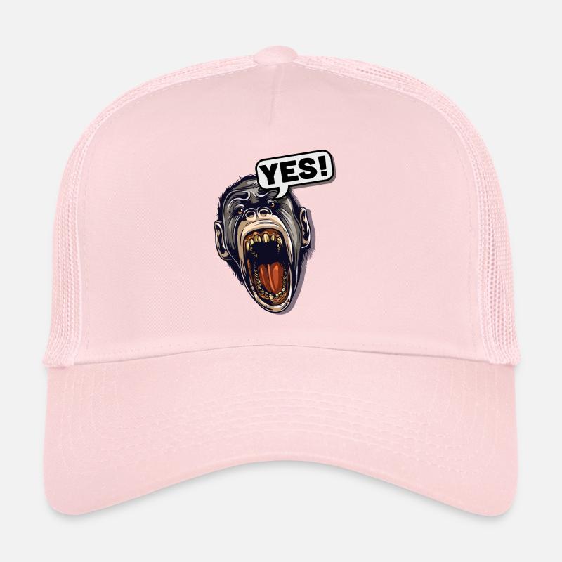YES! Primat Affe Schimpanse Trucker Cap