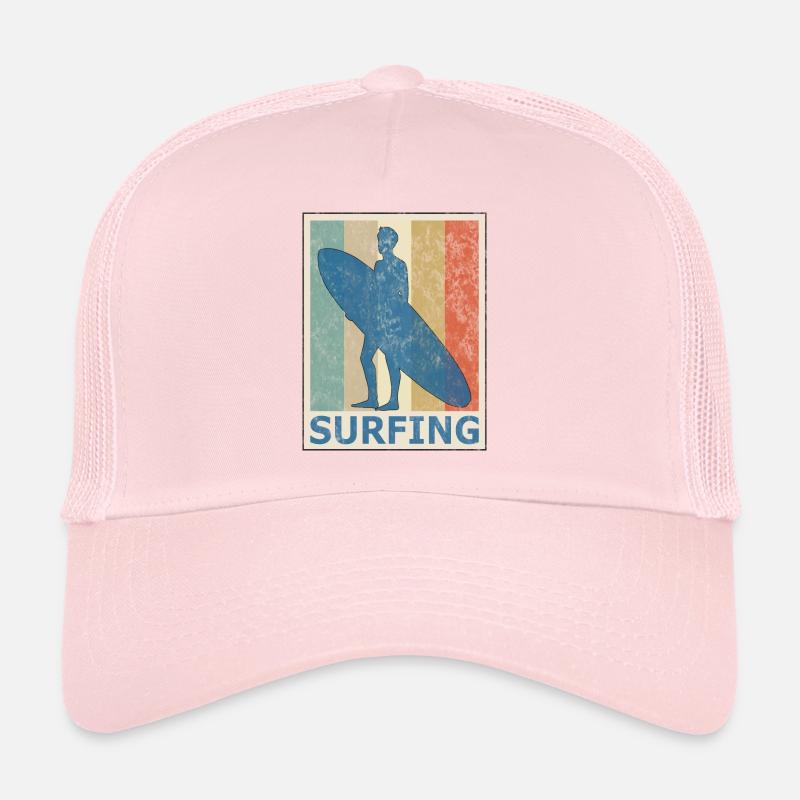 Planche de surf Surfers surf Vintage Style rétro Casquette trucker 