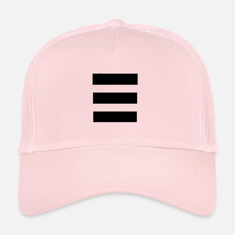 Trois bandes horizontales Casquette trucker 