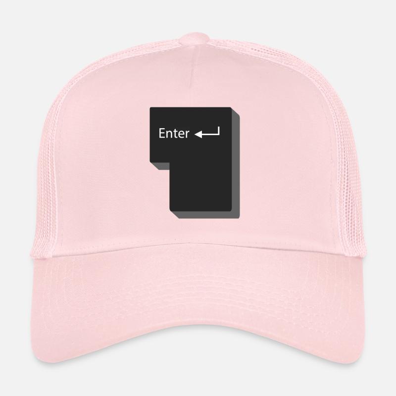 Entrez l'idée de cadeau d'ordinateur de bouton Casquette trucker 