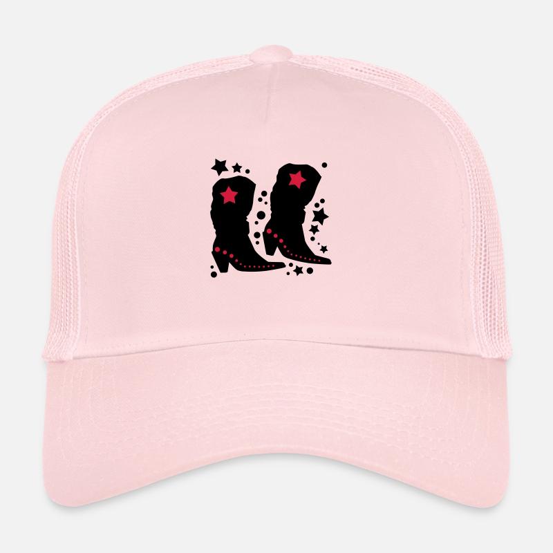 Cowboy Boots Trucker Cap