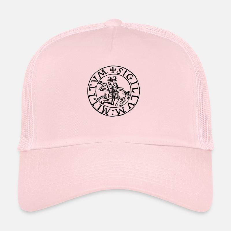 Templar knights seal Trucker Cap