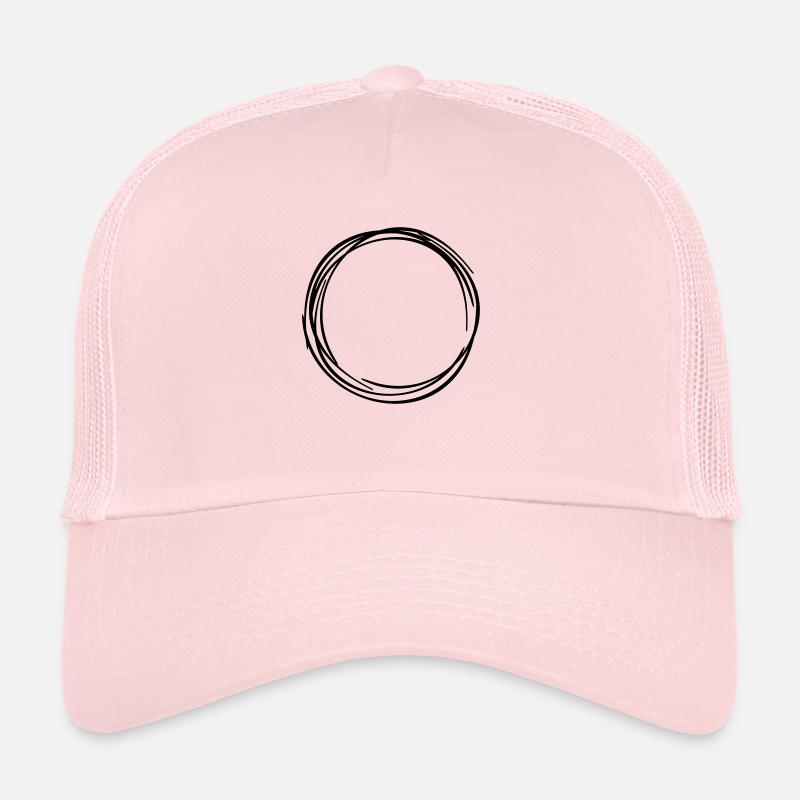Ring Kreis Circle Zirkel 1 Trucker Cap