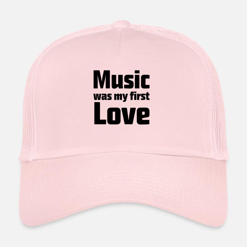 Music was my first Love Trucker Cap
