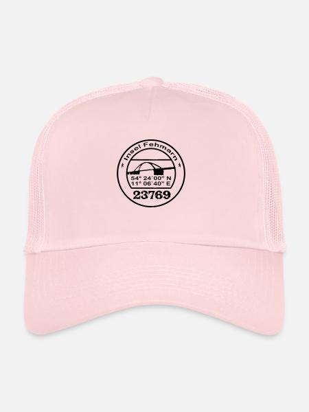 Fehmarnstempel Vector - Trucker Cap - Hellrosa