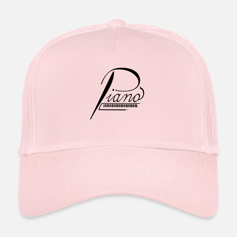 Piano - Trucker Cap - Hellrosa