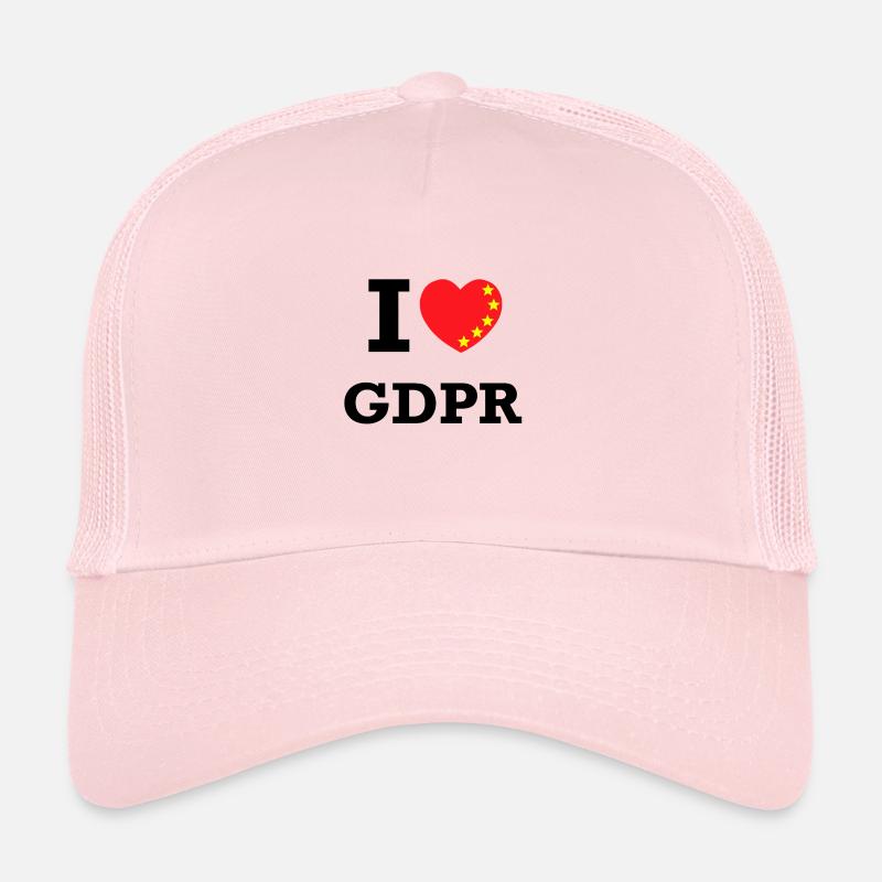 J'aime le GDPR Casquette trucker 