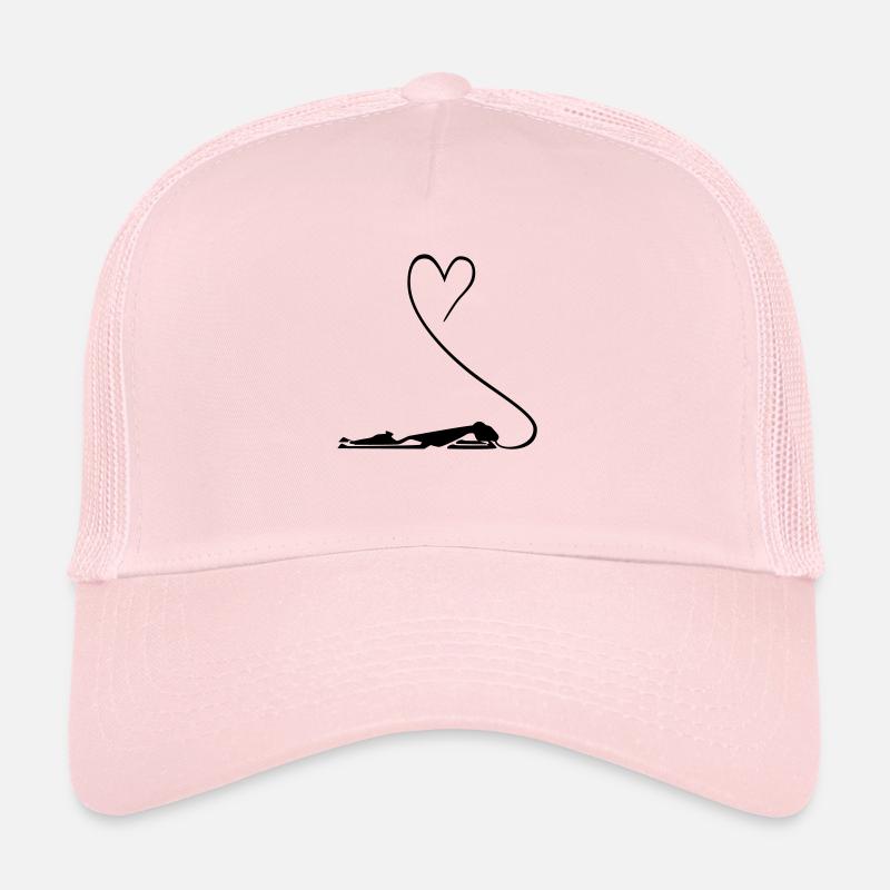 love - Trucker Cap - Hellrosa