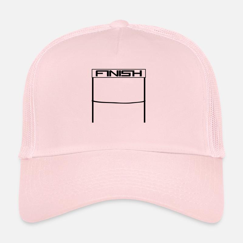 winner marathon finish home straight finish ro Trucker Cap