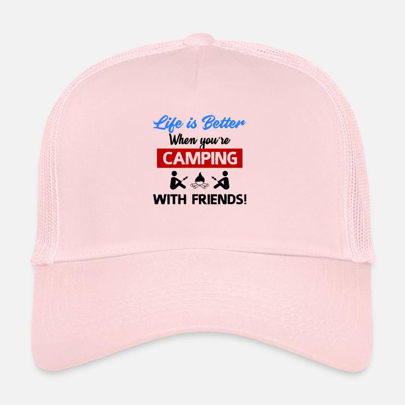 Camping entre amis Casquette trucker 