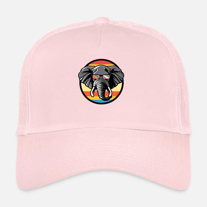 Éléphant Bande Dessinée Cool Casquette trucker 