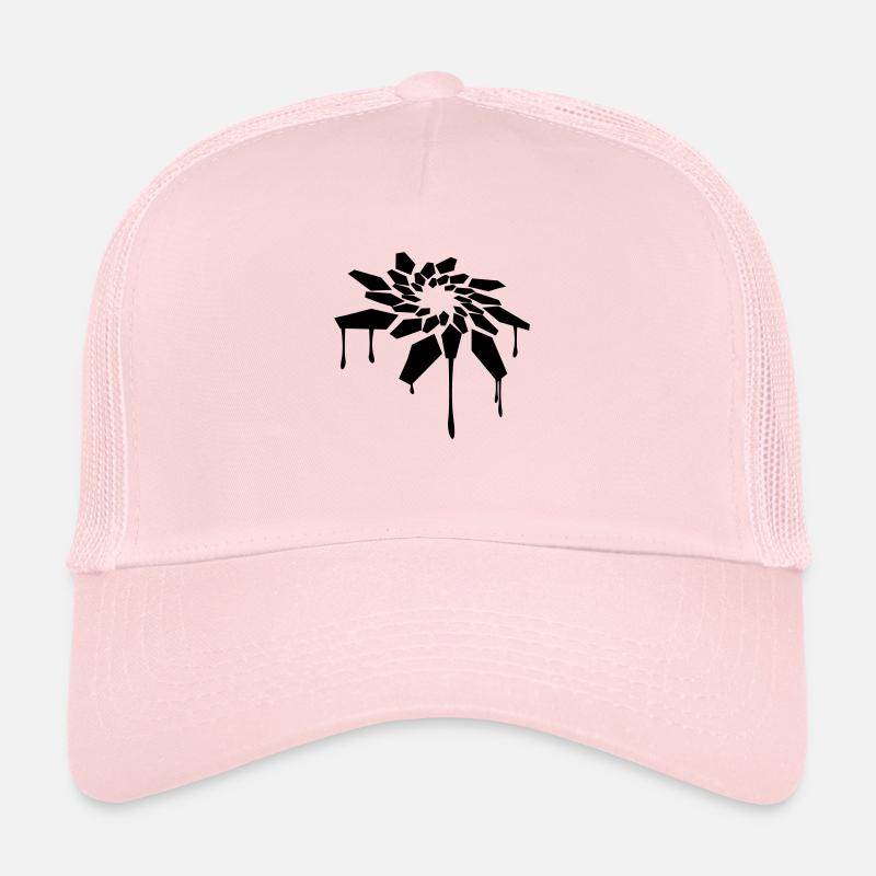abstrakt - Trucker Cap - Hellrosa