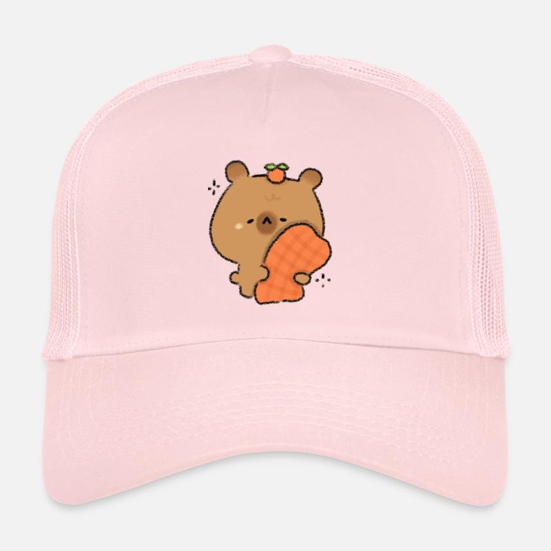 Capybara endormi Casquette trucker 