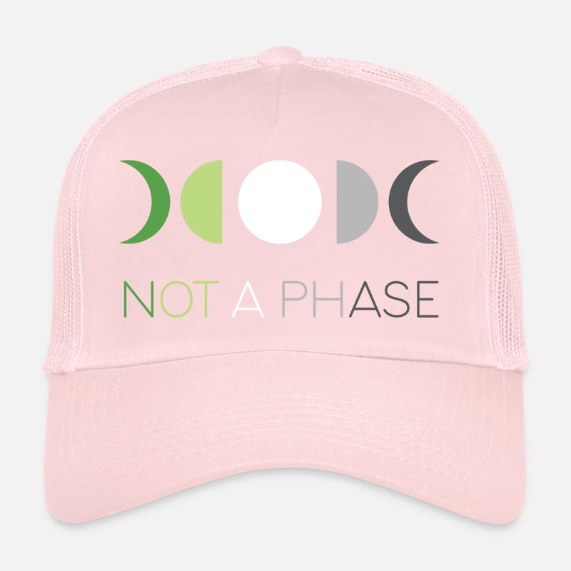 LGBTQ Pride Month - Not a Phase - Aromantic Trucker Cap