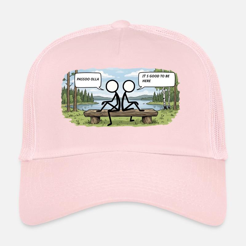 Savo Guys Duo 7 Lakescape Bankdiskussion Trucker Cap