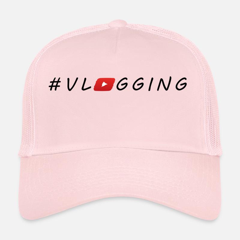 YouTube #Vlogging Casquette trucker 