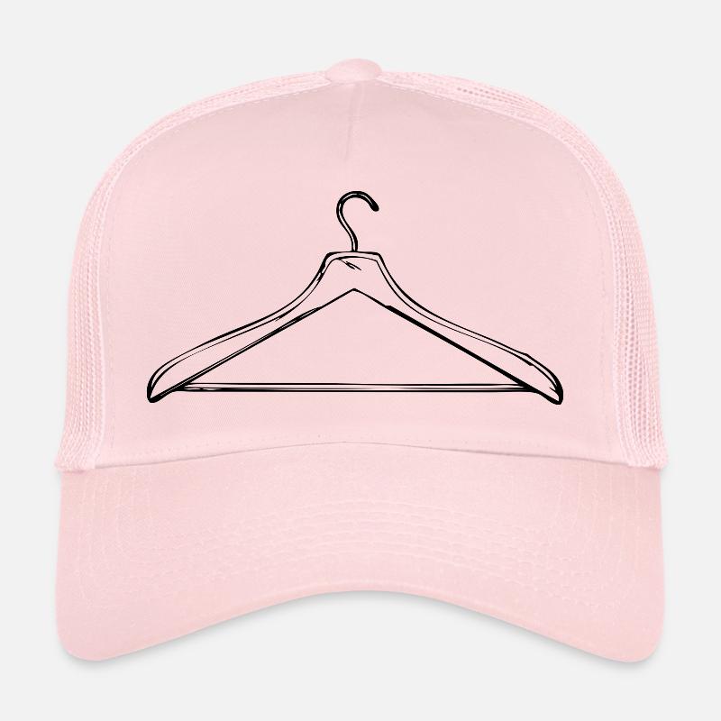 cintre - Casquette trucker  - rose pâle
