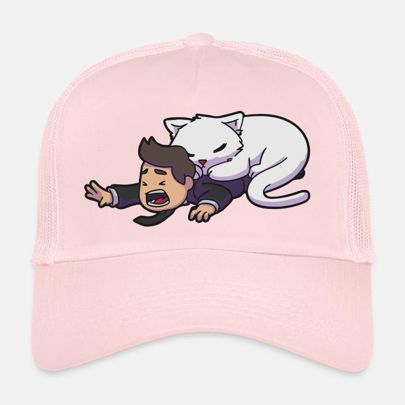 Cuddly cat Trucker Cap