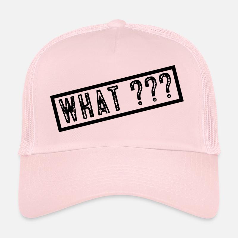 Quoi? Casquette trucker 
