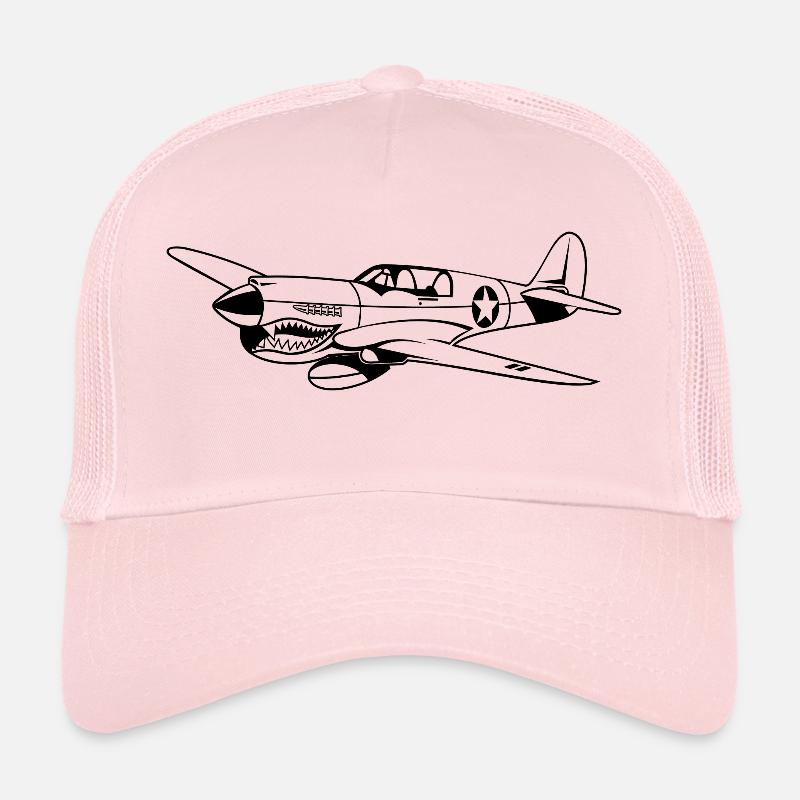 Fighter / pilote de chasse Warhawk 02_schwarz Casquette trucker 