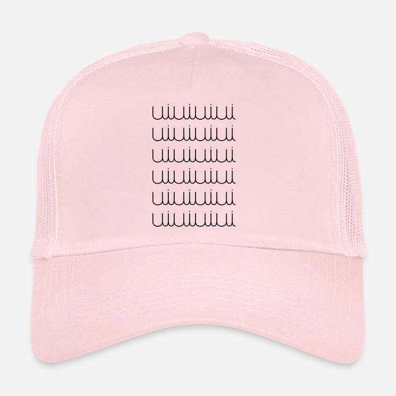 uiuiui - vonSüden - Trucker Cap - Hellrosa