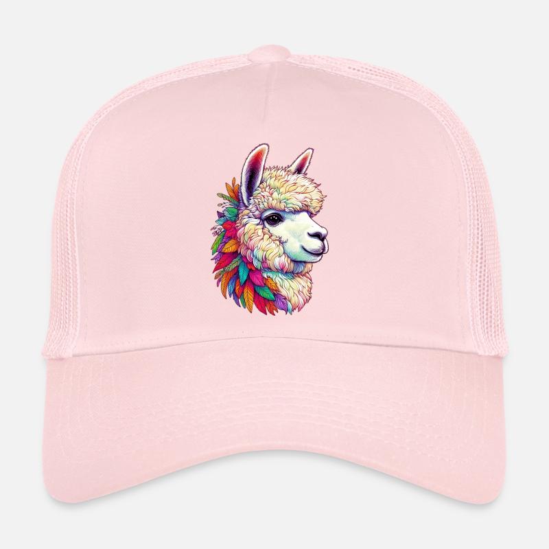 Alpaka - Trucker Cap - Hellrosa