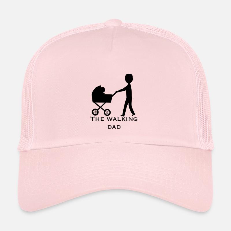 Papa on the Move - Trucker Cap - Hellrosa