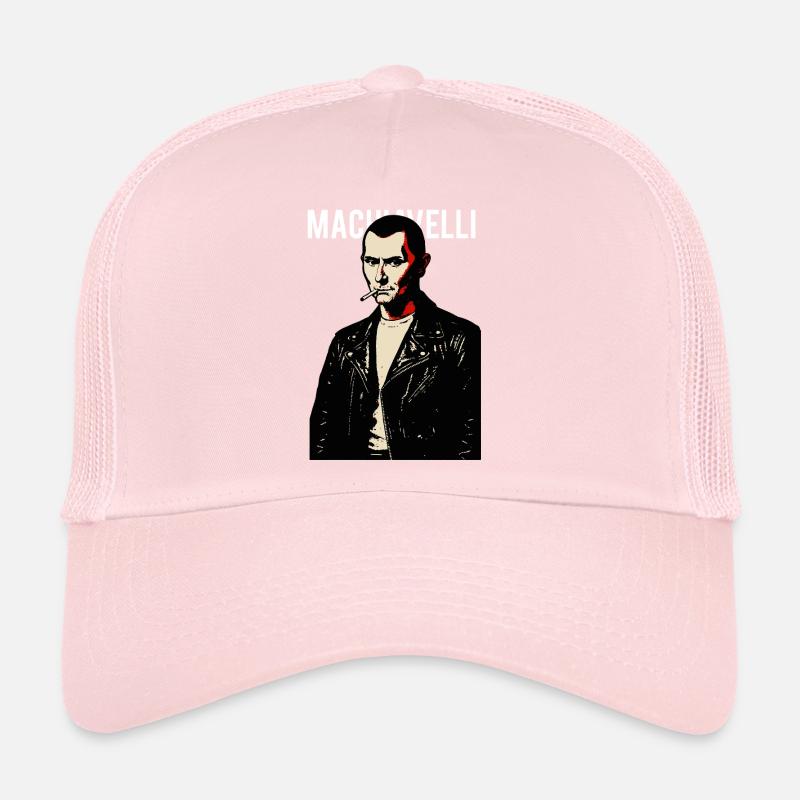 Machiavelli Rebel Noir Tee Trucker Cap