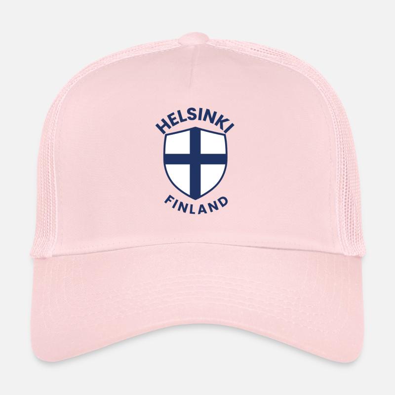 Emblem des Nordischen Schildes in Helsinki Trucker Cap