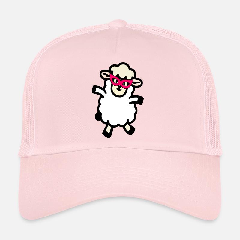 Moutons masqués de carnaval Casquette trucker 
